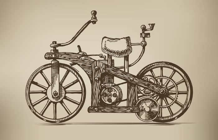 Sejarah Penemuan Sepeda Motor